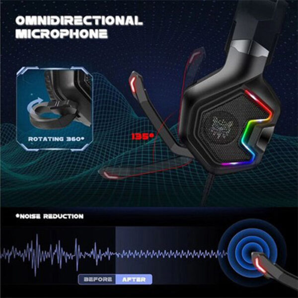 هدست مخصوص بازی اونیکوما مدل K10 Professional