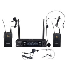 میکروفن بی سیم مدل دو هدمیک ام پرو کد M.PRO 662BB