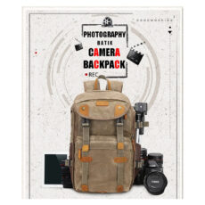 کوله پشتی دوربین مدل Batik Canvas Micro