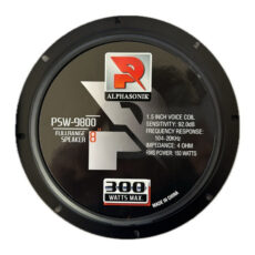 فول رنج خودرو آلفا سونیک مدل psw-9800 بسته دو عددی