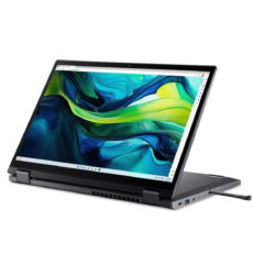 لپ تاپ 14 اینچی ایسر مدل Aspire 5 Spin ASP14-51MTN-505U-Core 5 120U-8GB LPDDR5-2TB SSD-Touch - کاستوم شده به همراه قلم