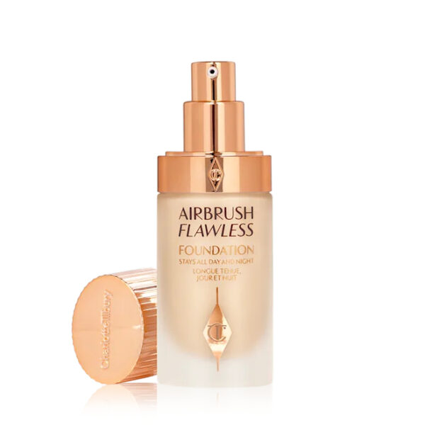 کرم پودر مایع SPF0 شارلوت تیلبری مدل Air Brush Warm شماره 3 مناسب برای پوست متوسط حجم 30 میلی لیتر