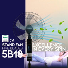 پنکه پایه دار فلامینگو مدل 5B18