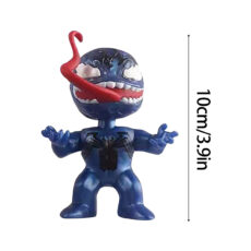 اکشن فیگور طرح اسپایدرمن مدل venom spider مجموعه 6 عددی