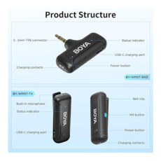 میکروفن یقه ای بویا مدل BY-WM3T-M2