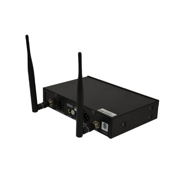 ست میکروفن بیسیم 2 کانال یقه ای و دستی زیکو مدل UH600HC