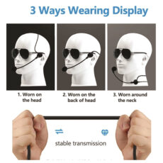 ست میکروفن بی سیم هدستی مدل DX-200H