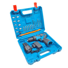 مجموعه 27 عددی دریل پیچ گوشتی شارژی سه نظام 10 اتوماتیک 18 ولت باس مدل 18VF کد 1