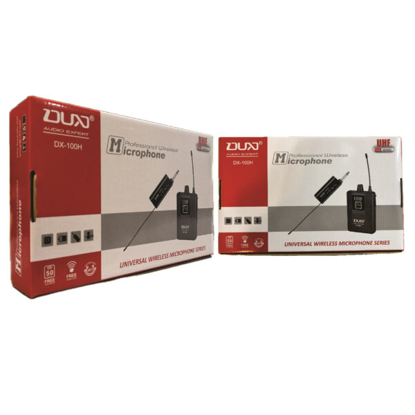 ست میکروفن بی سیم هدستی مدل DX-100H