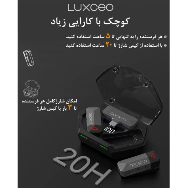میکروفن یقه ای لاکسیو مدل Portable Case