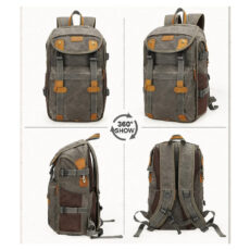 کوله پشتی دوربین مدل Batik Canvas Micro