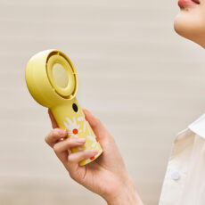 پنکه شارژی قابل حمل سولو مدل F16 Flower