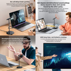 میکروفن رومیزی یسیدو مدل KR18