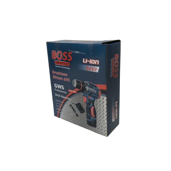 دریل شارژی باس مدل 24V-1 battery-brushless