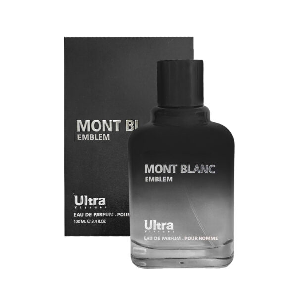 ادو پرفیوم مردانه اولترا ویرچوآل مدل Mont Blanc Emblem با رایحه گرم حجم 100 میلی لیتر