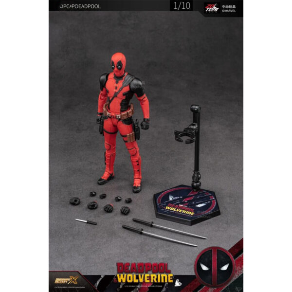 اکشن فیگور مدل ددپول سری Wolverine ZD Toys deadpool