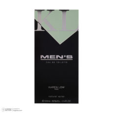 ادو تویلت مردانه کارن لو مدل منز با رایحه خنک حجم 100 میلی لیتر