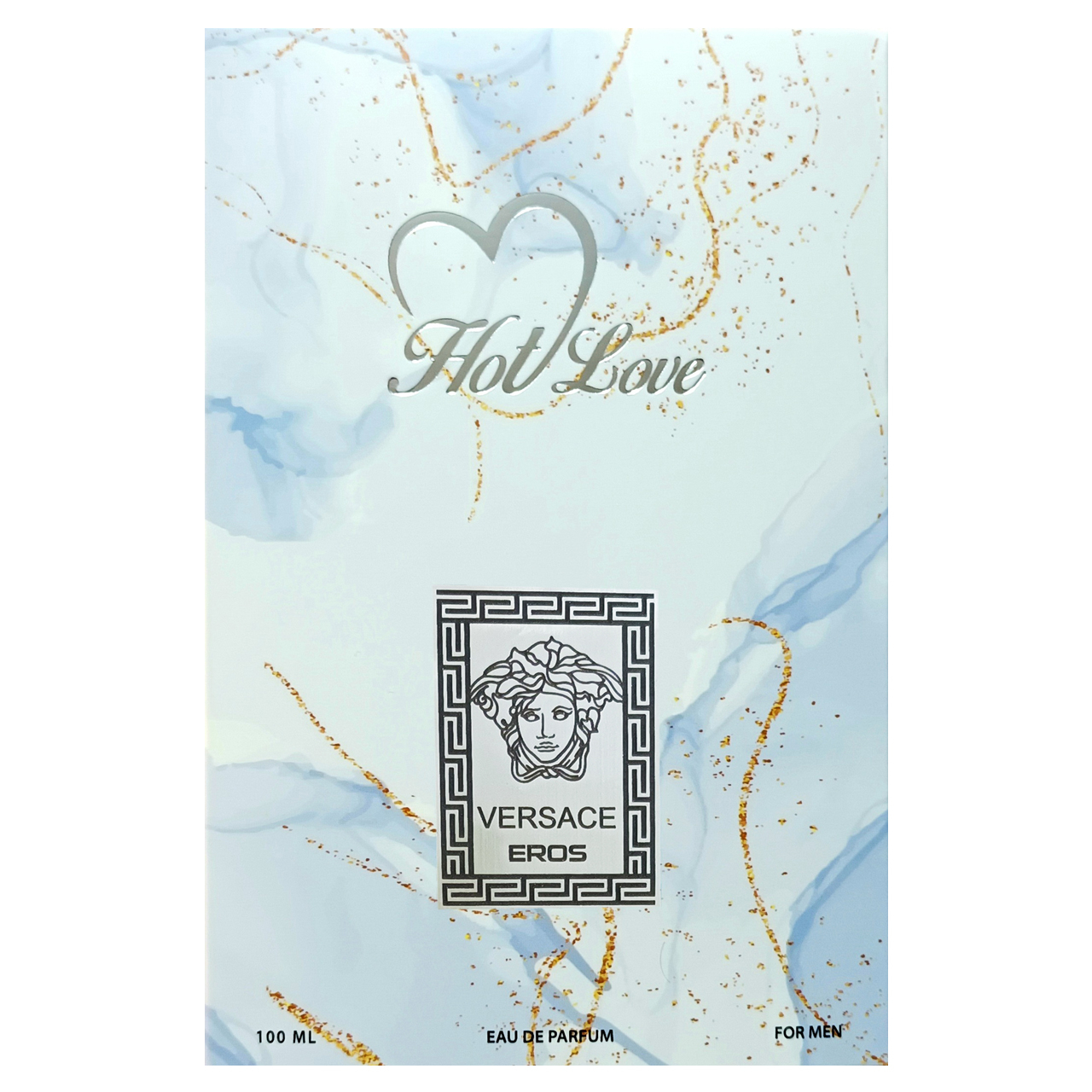 ادو پرفیوم مردانه هات لاو مدل ورساچه اروس  با رایحه شیرین حجم 100 میلی لیتر