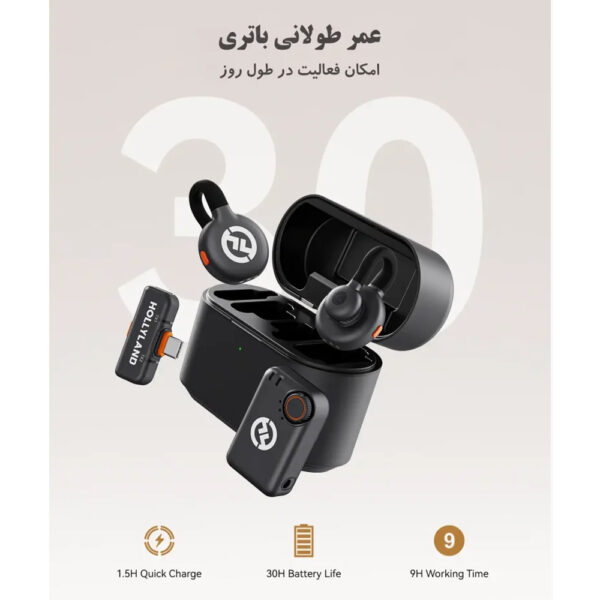 میکروفن یقه ای هالی لند مدل LARK M2S Combo
