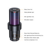 میکروفن رومیزی کامیکا مدل EJOY UNI PRO D