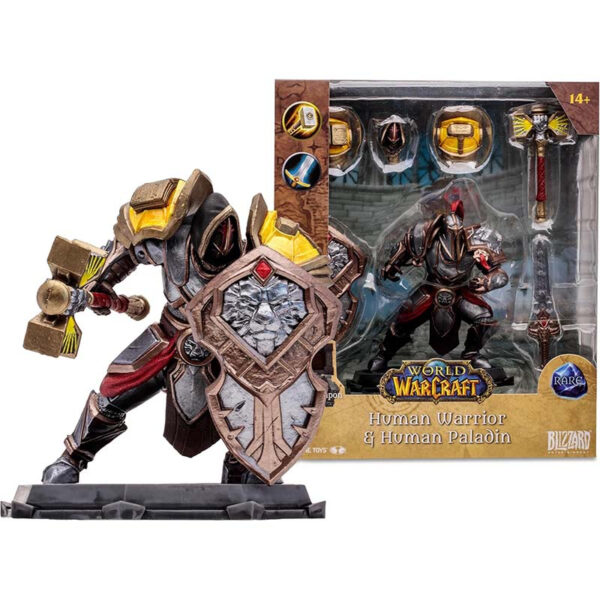 اکشن فیگور مکفارلن تویز مدل وارکرافت سری World of Warcraft Human
