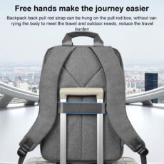 کوله پشتی لپ تاپ ویوو مدل Minimalist backpack QBT-1333 مناسب برای لپ تاپ 15 تا 17 اینچی