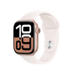 ساعت هوشمند اپل مدل Series 10 42mm Aluminum دارای قابلیت های کنترل موسیقی (Music Player)، قابلیت مکالمه از طریق بلوتوث، قابلیت تغییر طرح ساعت یا تم، صفحه همیشه روشن (Always-on Display)، پشتیبانی از دستیار صوتی بند سیلیکون