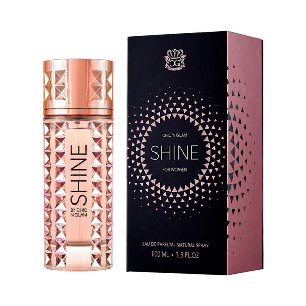ادوپرفیوم زنانه چیکن گلم مدل Shine Women با رایحه شیرین حجم 100 میلی‌لیتر