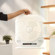 پنکه شارژی جی پاس مدل GF21190 ظرفیت 7000 میلی آمپر ساعت