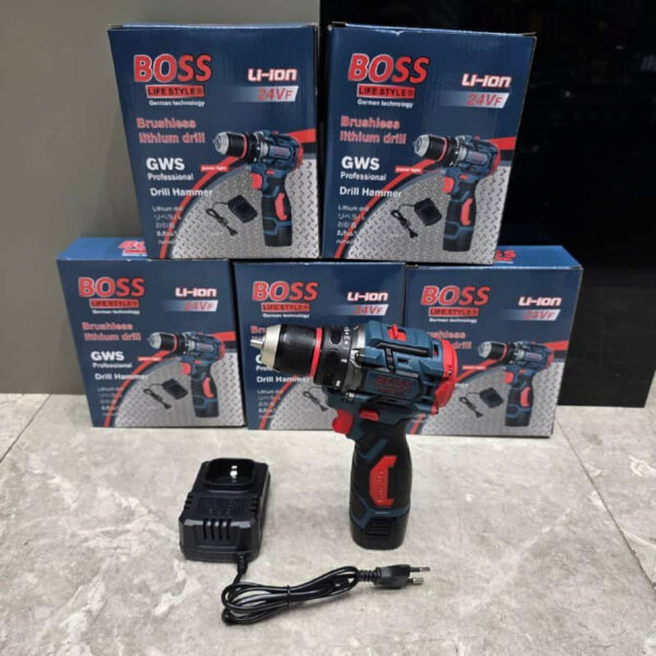 پیچ گوشتی شارژی باس مدل LIFE STYLE - 3034 کد 24V
