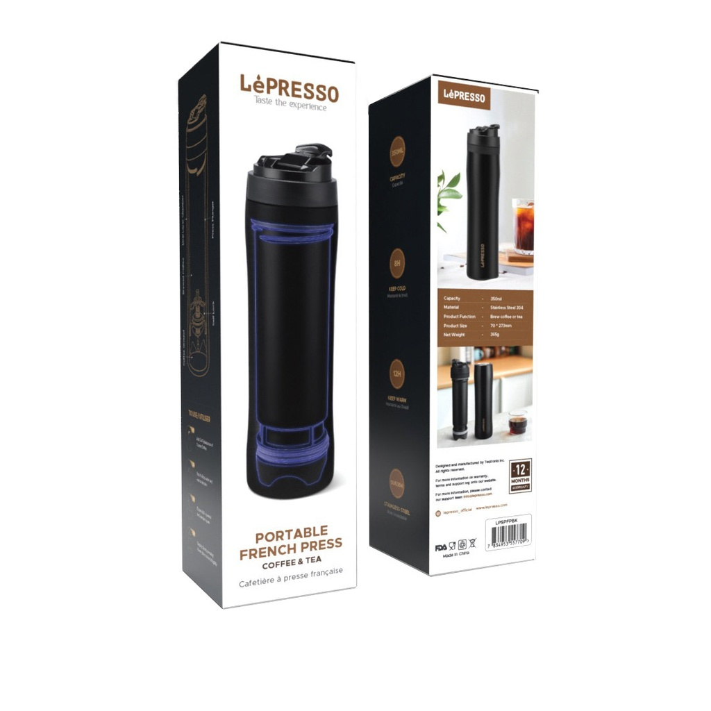 تراول ماگ لپرسو مدل LPSPFPBK گنجایش 0.35 لیتر