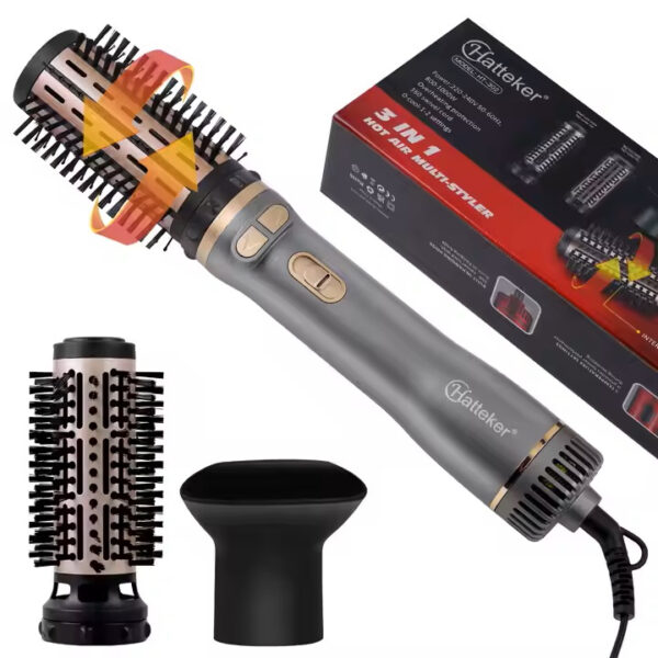 سشوار برس دار چرخشی هاتکر مدل HT-302