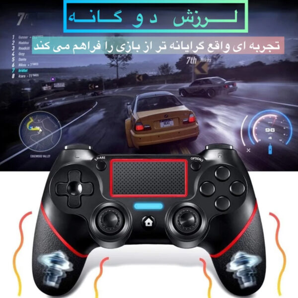 دسته بازی بی سیم پلی استیشن 4 PC مدل WIRELESS-LINEAR