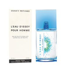 تستر ادو تویلت مردانه ایسی میاک مدل L’Eau d’Issey Pour Homme Eau d’Été Summer با رایحه خنک حجم 125 میلی لیتر