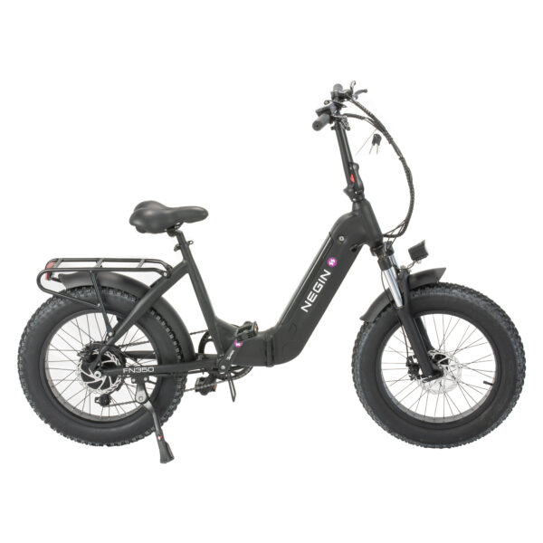 دوچرخه تاشو نگین مدل fn350 سایز طوقه 20 اینچ