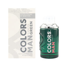 تستر ادو تویلت مردانه بنتون مدل MAN GREEN با رایحه خنک حجم 100 میلی لیتر