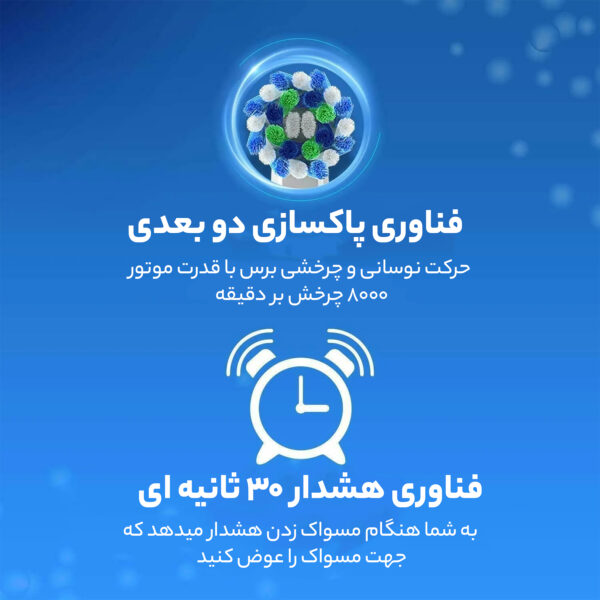 مسواک برقی اورال-بی مدل Vitality 100