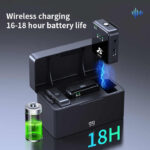 میکروفن یقه ای مدل sx63 با درگاه اتصال type-c و lightening
