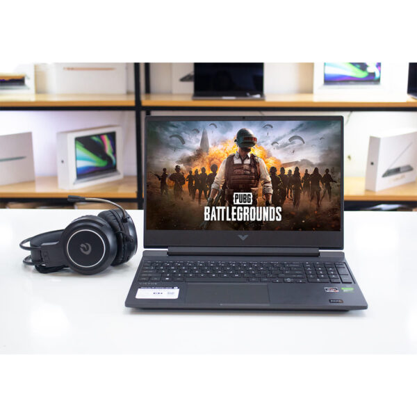 لپ تاپ 15.6 اینچی اچ‌ پی مدل Victus 15 Gaming FB2082wm-R5 8645HS-32GB DDR5-1TB SSD-RTX4050-FHD-W - کاستوم شده