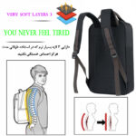 کوله پشتی لپ تاپ برینچ مدل FASHION_2025 مناسب برای لپ تاپ تا 15.6 اینچی