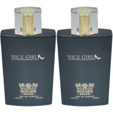 ادوپرفیوم زنانه رودیر مدل NICE GIRL با رایحه گرم حجم 100 میلی لیتر مجموعه دو عددی