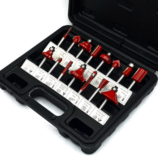 مته اور فرز مشتی باس مدل SHANK-6MM مجموعه 15 عددی
