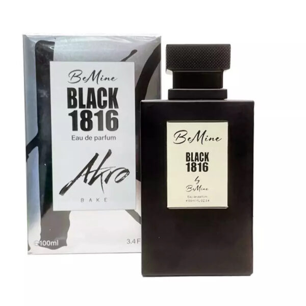 ادو پرفیوم مردانه بی ماین مدل Black 1816 با رایحه شیرین حجم 100 میلی لیتر
