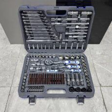 آچار بکس باس مدل BS-128 مجموعه صنعتی 128 عددی