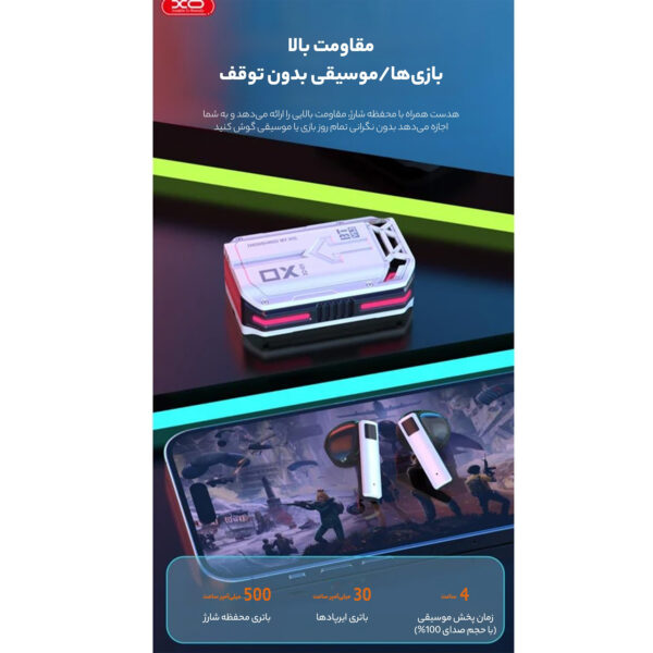 هدفون مخصوص بازی بلوتوثی ایکس او مدل xo-g11