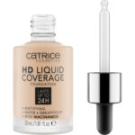 کرم پودر کاتریس سری HD مدل Liquid Coverage شماره 010