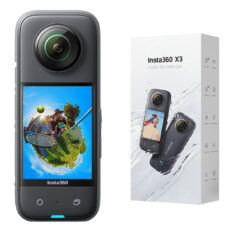 دوربین فیلم برداری ورزشی اینستا 360 مدل insta360 x3 به همراه لوازم جانبی