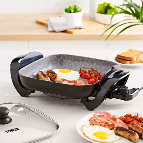 تابه برقی تاور مدل DYT14036GRY سایز 32