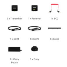 ست میکروفن بی سیم رود مدل Wireless GO 3 با درگاه اتصال USB-C