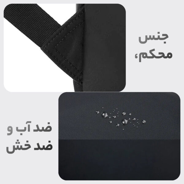 کوله پشتی لپ تاپ مدل Dual Compartment مناسب برای لپ تاپ 14.1 تا 15.6 اینچی